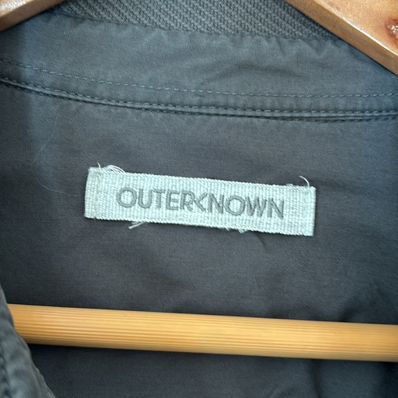 Outerknown Charcoal Grey Blanket Shirt - Picture 3 of 4